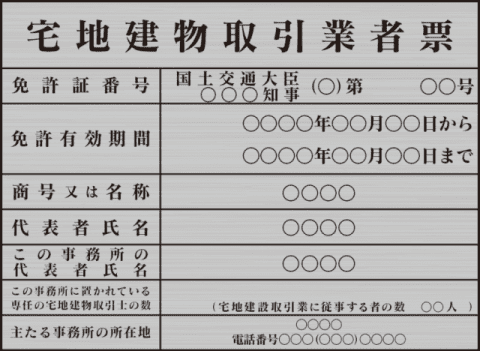 新様式対応　宅地建物取引票