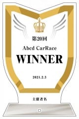 アクリル表彰盾E