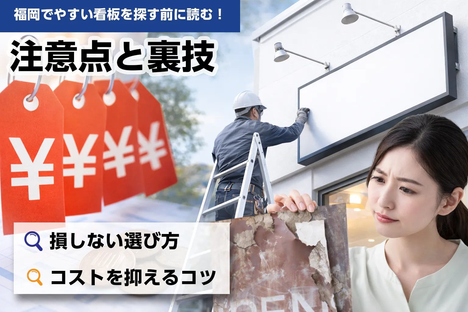 おしゃれな看板デザイン集|店舗を引き立てる人気事例と失敗しない選び方