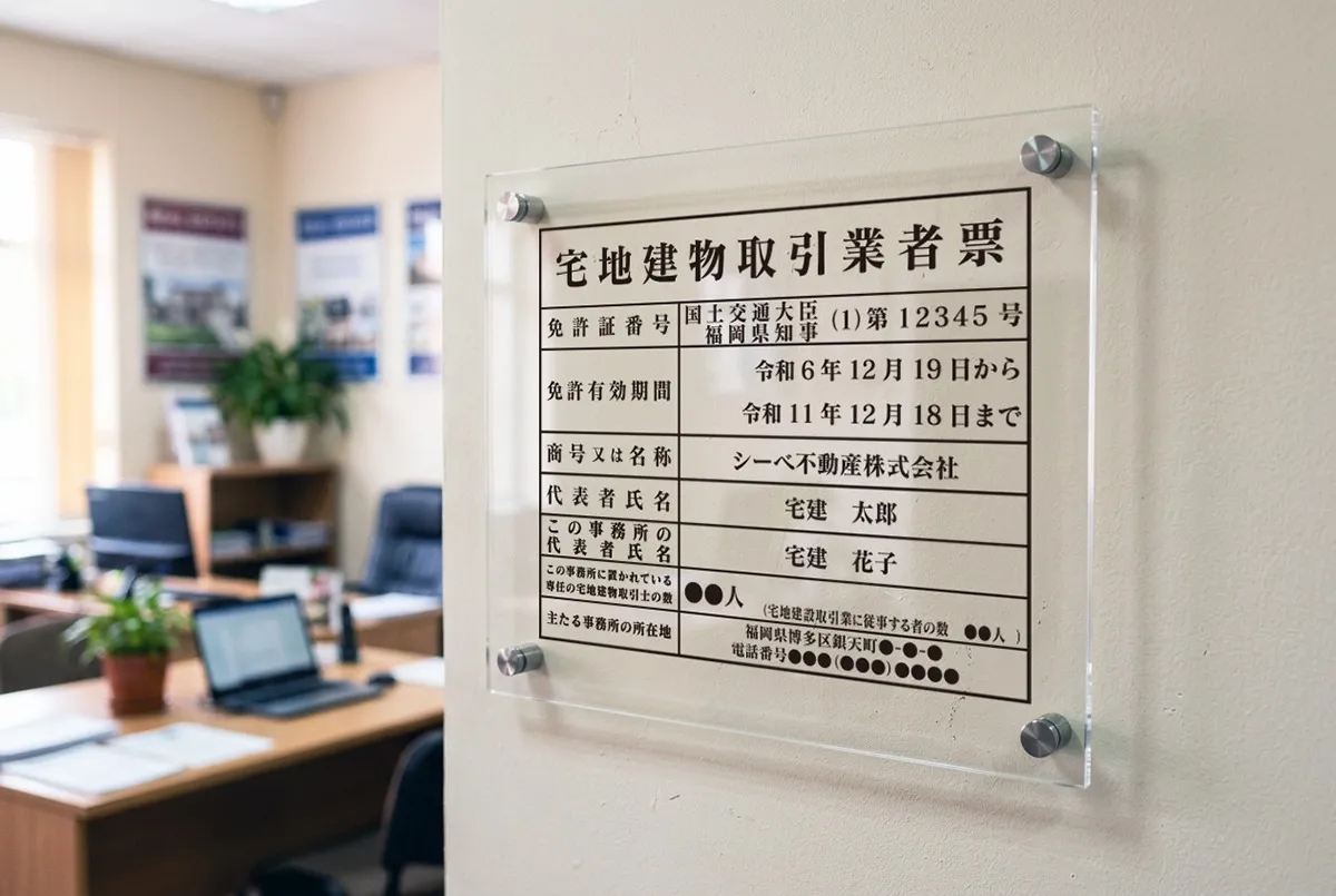 宅建業者票を作り直すタイミングとは?|更新・代表者変更・移転で確認すべきこと